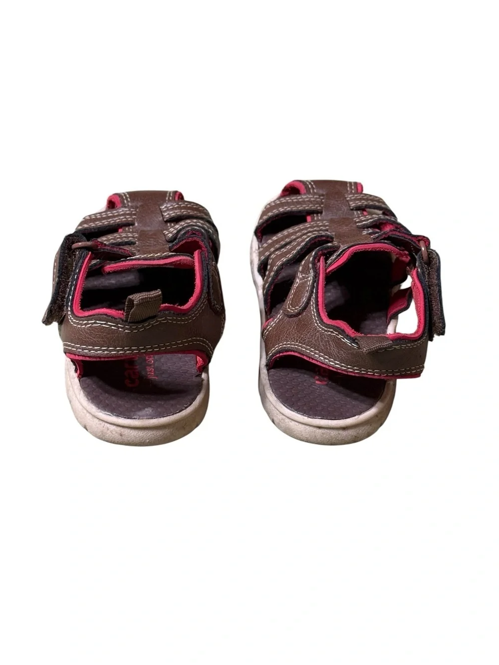 Carter’s Baby Boy Walker Brown Sandals Size 4